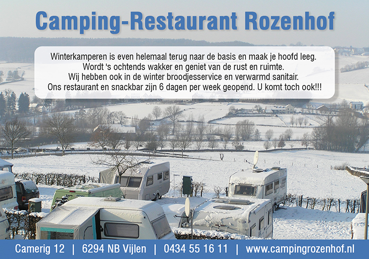 winterkamperen Limburg
